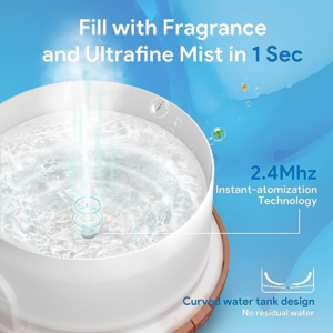 ASAKUKI 500ml Premium, Essential Oil Diffuser with Remote Control - Image 3