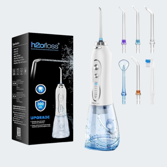 H2ofloss Water Flosser Professional Cordless Dental Oral Irrigator